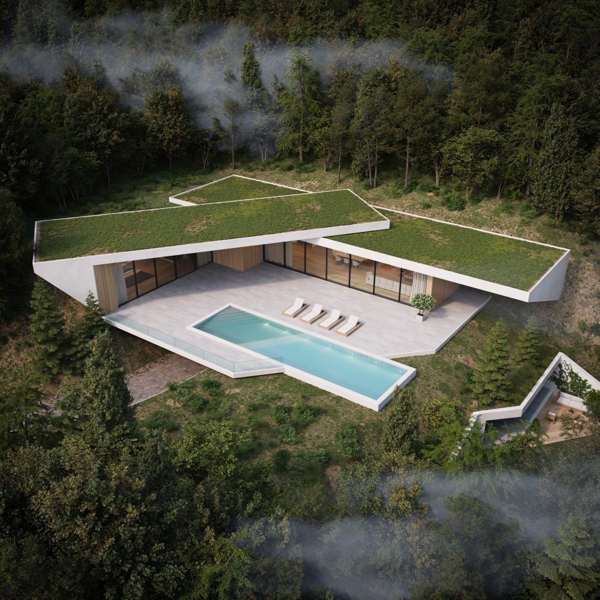Villa de luxe - Minimal windows